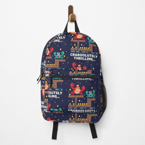 Item preview, Nostalgic 8-Bit Crab Platform Adventure designed and sold by SplashTastic.