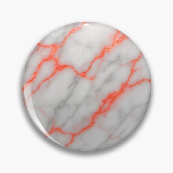Item preview, White Marble with Neon Red Veins Seamless Pattern designed and sold by SassyArtistry.