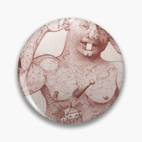 Item preview, Golem of Prague folktale illustration designed and sold by AlexQuigley.