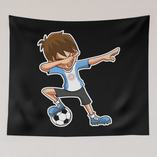 Item preview, Dabbing Soccer Argentina Jersey 		 designed and sold by kzzlhoyriw34.