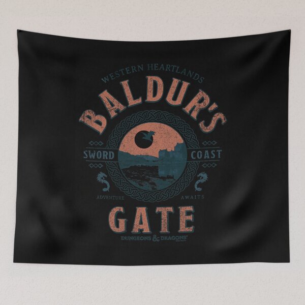 Item preview, Dungeons &amp; Dragons Adventure Awaits at Baldur's Gate 		 designed and sold by sjdiceoamrw23.