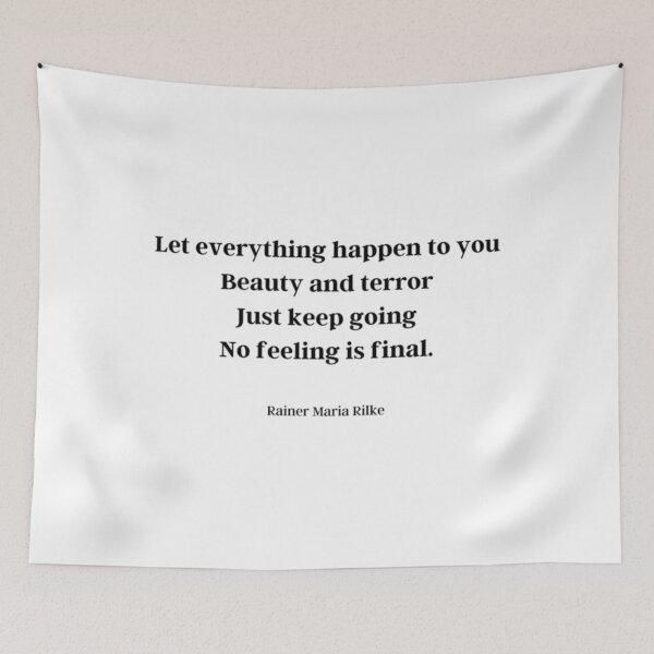 Item preview, Rainer Maria Rilke- No Feeling Is Final  	 designed and sold by treamkjfhbc10.