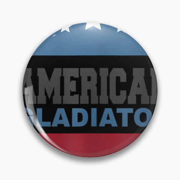 Item preview, American Gladiator USA flag gym sports quote humor 		 designed and sold by blqwitakffr77.