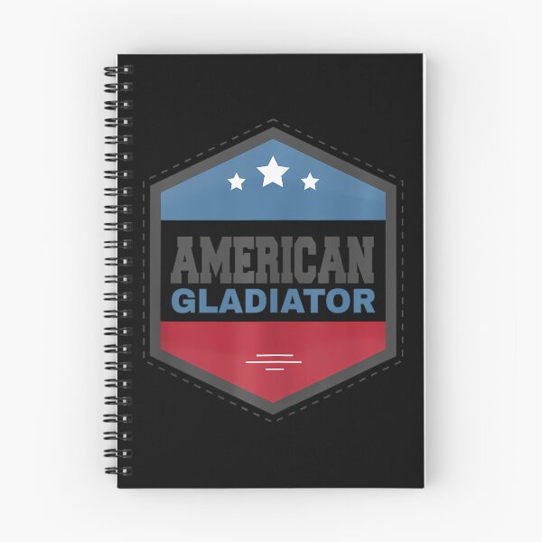 Item preview, American Gladiator USA flag gym sports quote humor 		 designed and sold by blqwitakffr77.
