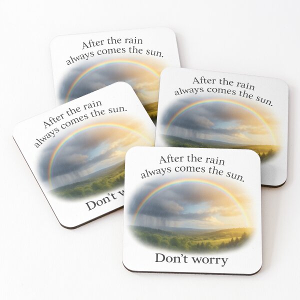 Item preview, After the Rain Always Comes the Sun – Inspirational Quote T-Shirt designed and sold by JKOriginals.