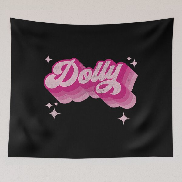 Item preview, Dolly First Name 	 Vintage Style 70s Personalized Retro 		 designed and sold by mzmtolfkog65.