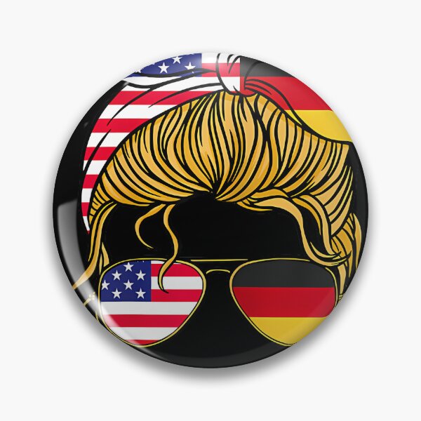 Item preview, American Grown with German Roots Germany and USA Flag 		 designed and sold by blqwitakffr77.