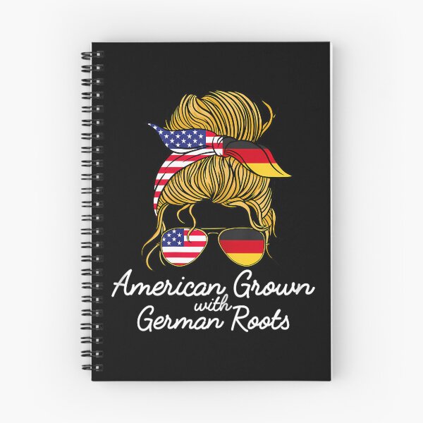 Item preview, American Grown with German Roots Germany and USA Flag 		 designed and sold by blqwitakffr77.