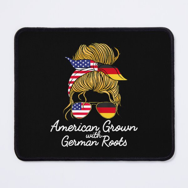 Item preview, American Grown with German Roots Germany and USA Flag designed and sold by blqwitakffr77.