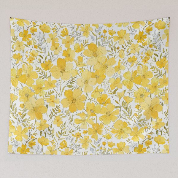 Item preview, Yellow Flowers designed and sold by CoolPixels.