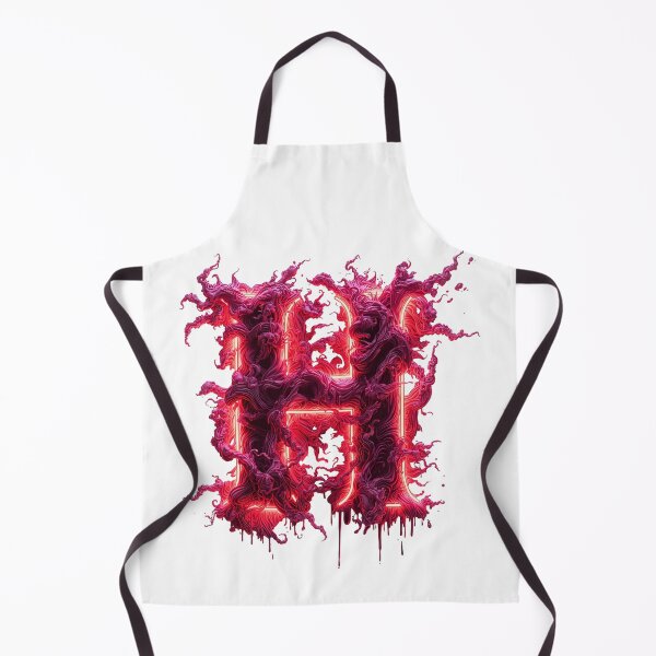 Item preview, Blood font lettering. Letter E, F, G, H dripping red liquid text effect for Halloween designed and sold by PWDigitalArt.