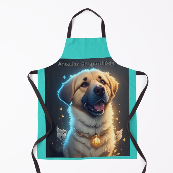 Item preview, Anatolian Shepherd Dog Portrait with Delicate Artistic Light Details  designed and sold by KJ-Books.