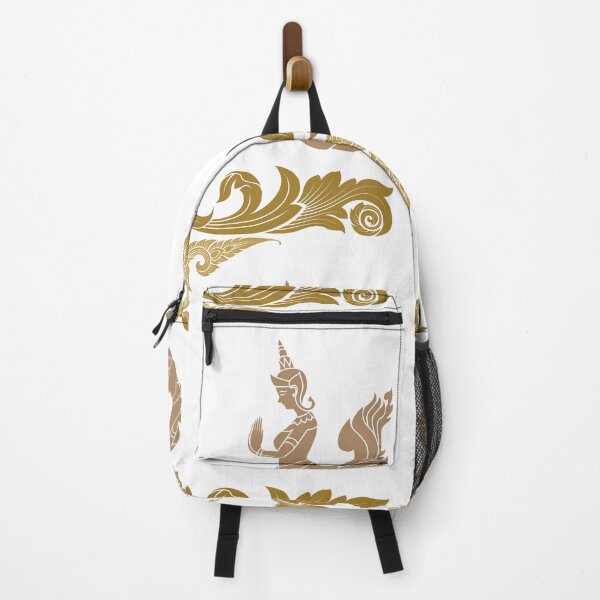 Item preview, Thai Kanok Pattern – Traditional Brown Heritage Art designed and sold by Happyfreedom.