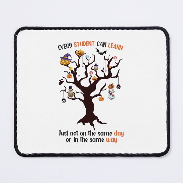 Item preview, Funny Halloween Teacher Shirt – Every Student Can Learn designed and sold by MKBgdesign.
