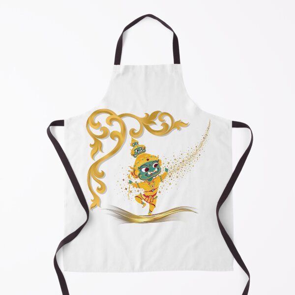 Item preview, Thai Kanok Pattern – Golden Heritage Art with Dancer designed and sold by Happyfreedom.