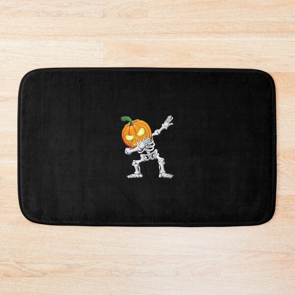 Item preview, Halloween 	 Dabbing Skeleton Scary Pumpkin Jack O Lantern 		 designed and sold by mjcxujrokt68.