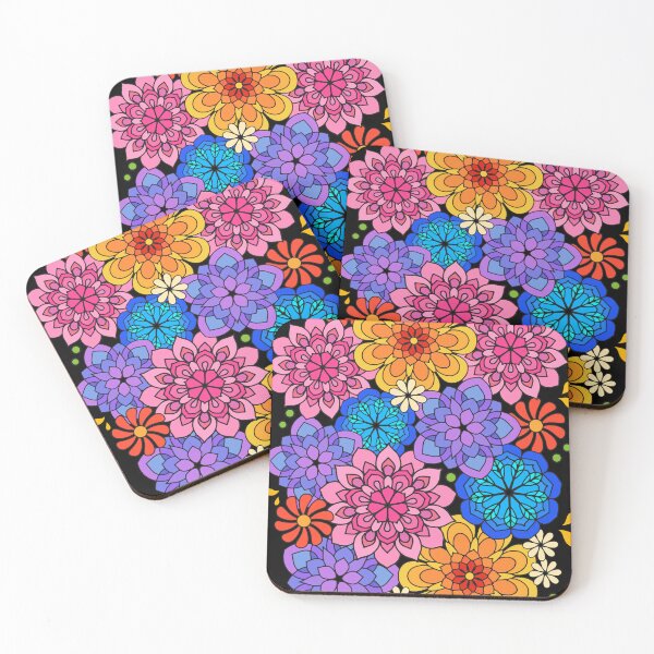 Item preview, Psychedelic Flower Power Garden designed and sold by Alondra.