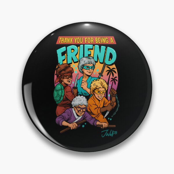 Item preview, Kitsch Gol.den Gi.rls - Thank You For Being A Friend designed and sold by OwenRa.