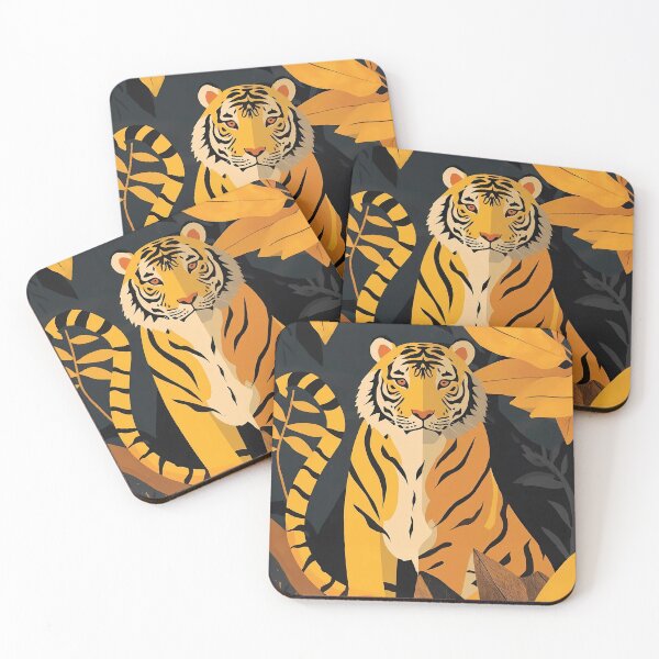 Item preview, Tiger of the Dark Woods designed and sold by Iconell.