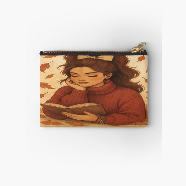 Item preview, "Cozy Autumn Vibes with Bookish Charm" designed and sold by Mindful56.