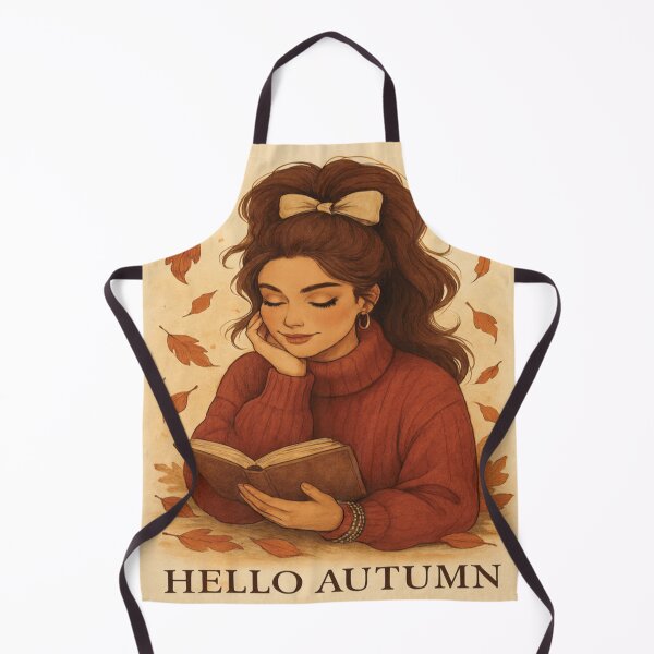 Item preview, "Cozy Autumn Vibes with Bookish Charm" designed and sold by Mindful56.