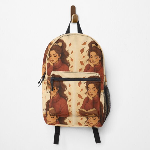 Item preview, "Cozy Autumn Vibes with Bookish Charm" designed and sold by Mindful56.