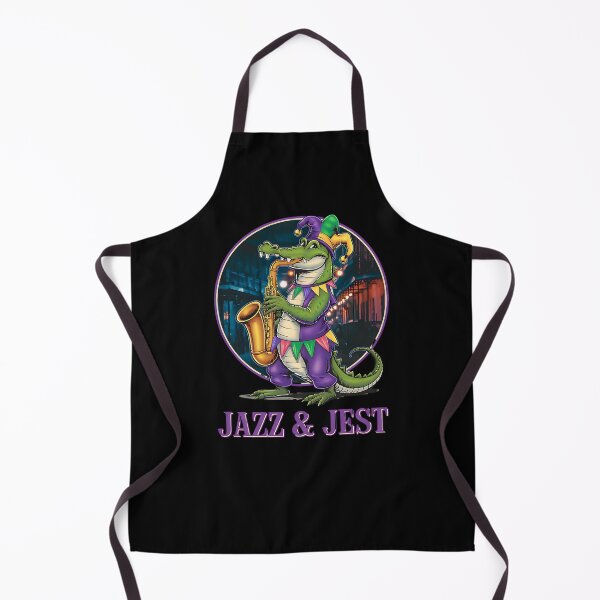 Item preview, Jazz & Jest – Mardi Gras Alligator Music designed and sold by Taans-Creation.