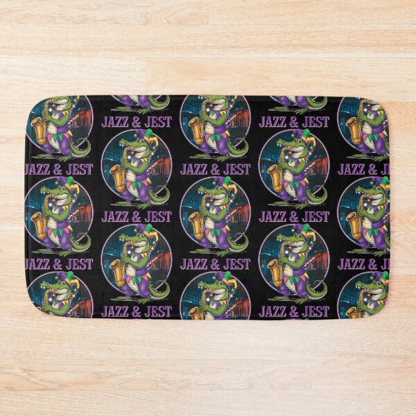 Item preview, Jazz & Jest – Mardi Gras Alligator Music designed and sold by Taans-Creation.