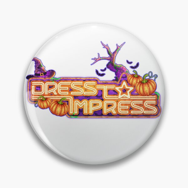 Item preview, Dress to Impress 2025 Halloween Badge Logo Cute New designed and sold by reyuxyu.