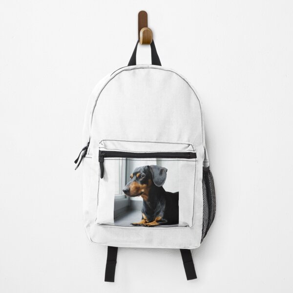 Aperçu de l'œuvre Portrait de côté d'un chien teckel créée et vendue par VanGaldo.