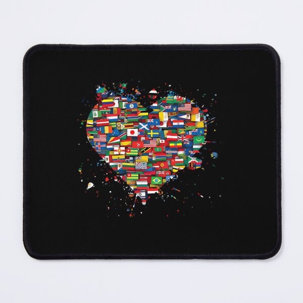 Item preview, Flags Of The Countries Of The World International Heart designed and sold by nioqcvkuzzh59.