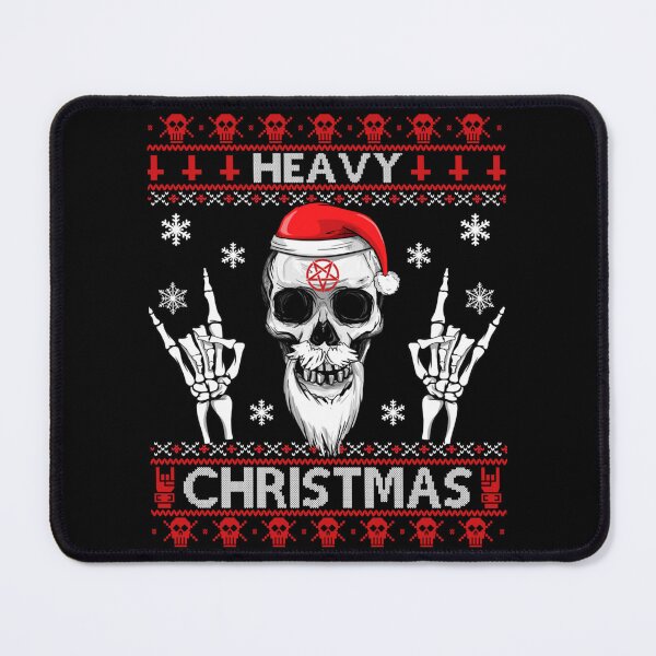 Item preview, HEAVY METAL CHRISTMAS UGLY SWEATER - Deathmetal, Grunge, Headbanger, Headbanging, Rock Christmas Gift Black Metal METALHEAD! designed and sold by IsidorSjogren.