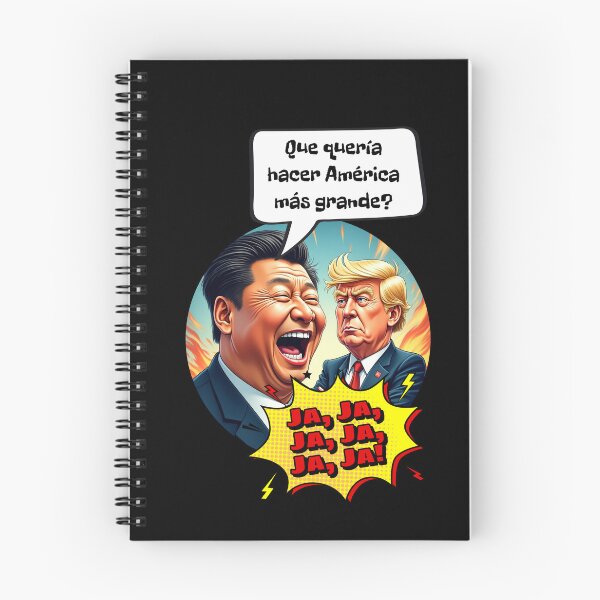 Item preview, What Did America Want to Make Greater? - Trump and Xi Jinping Satire designed and sold by DibuHumor.