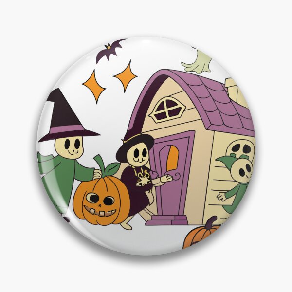 Item preview, Playful Halloween Cartoon Illustration designed and sold by AL AMIN.