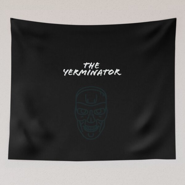 Item preview, Yerminator Robot Skull designed and sold by Nehautkows.