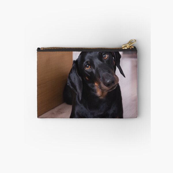 Item preview, Cute Dachshund Dog Tilting Head designed and sold by VanGaldo.