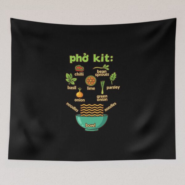 Item preview, Pho Kit Ingredients - Asian Vietnamese Noodle Soup Recipe designed and sold by WarrenyButlin.