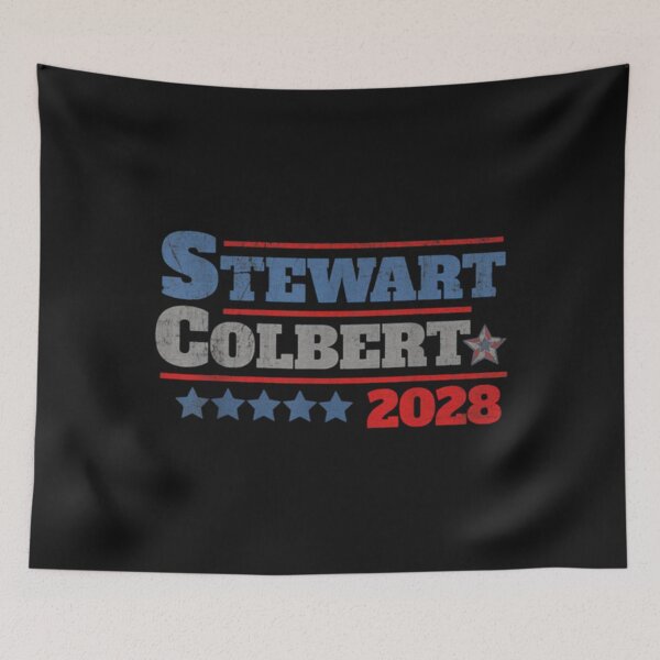 Item preview, Jon Stewart & Stephen Colbert 2028  designed and sold by ErnestJacobi.
