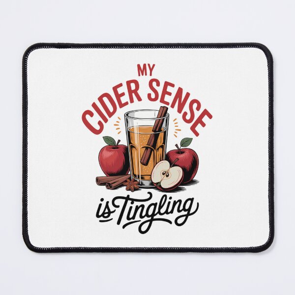 Item preview, Apple Cider Sense is Tingling Drinking Apples Autumn Fall designed and sold by Moon-Ape.