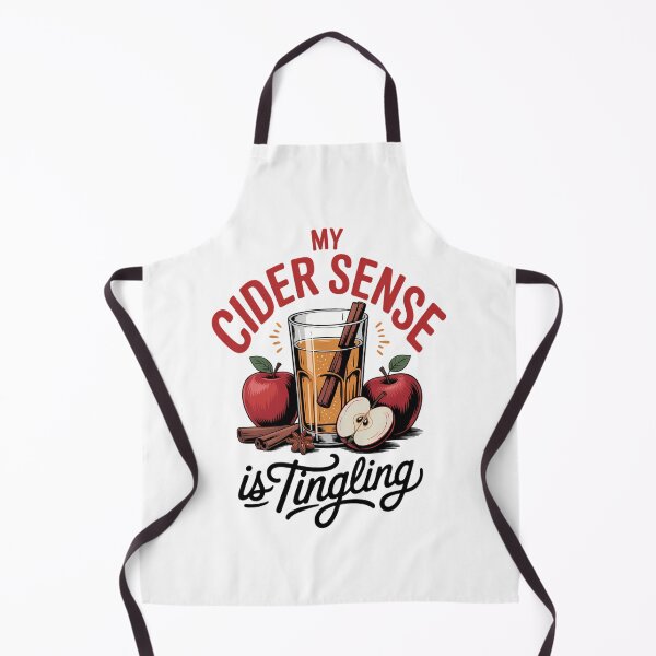 Item preview, Apple Cider Sense is Tingling Drinking Apples Autumn Fall designed and sold by Moon-Ape.