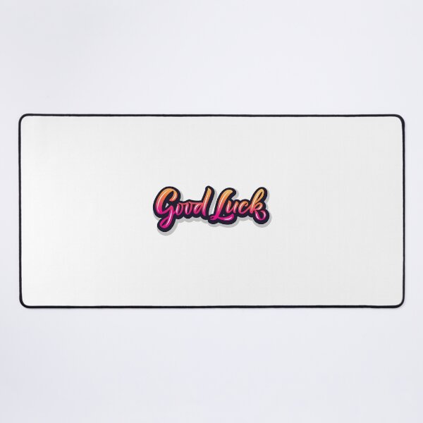 Item preview, Good Luck Typography Quote Art designed and sold by Happyfreedom.