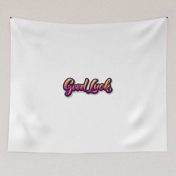 Item preview, Good Luck Typography Quote Art designed and sold by Happyfreedom.