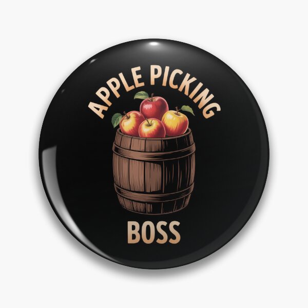 Item preview, Apple Picking Boss Apples Orchard Pumpkin Farm Family Trip designed and sold by Moon-Ape.