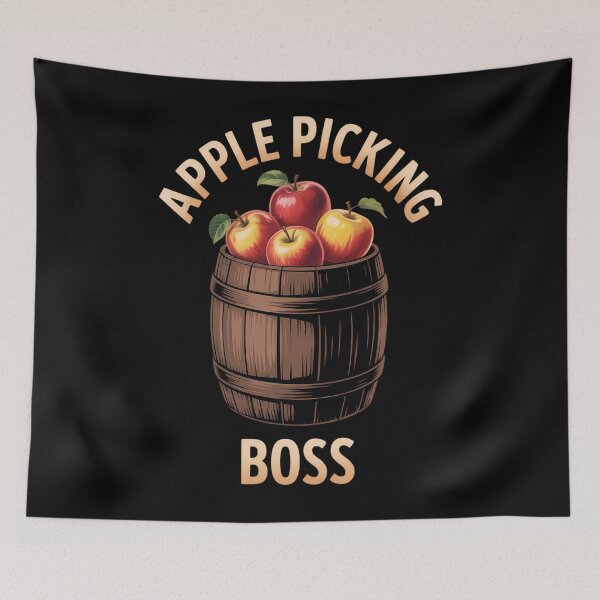 Item preview, Apple Picking Boss Apples Orchard Pumpkin Farm Family Trip designed and sold by Moon-Ape.