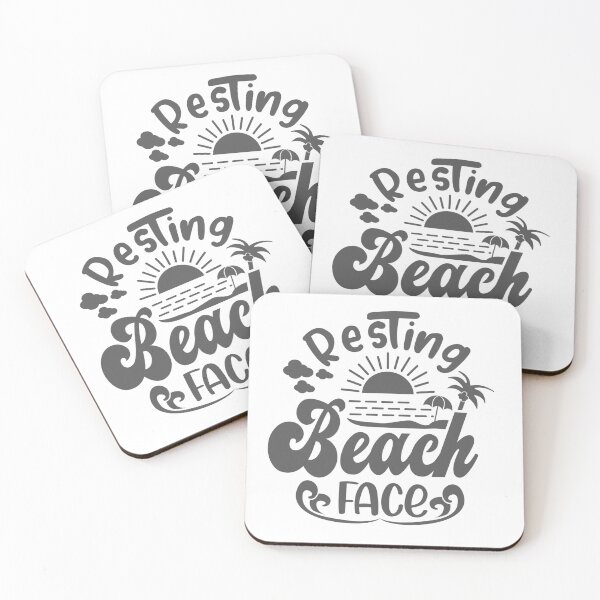 Item preview, Resting Beach Face Funny Quote Art designed and sold by Happyfreedom.