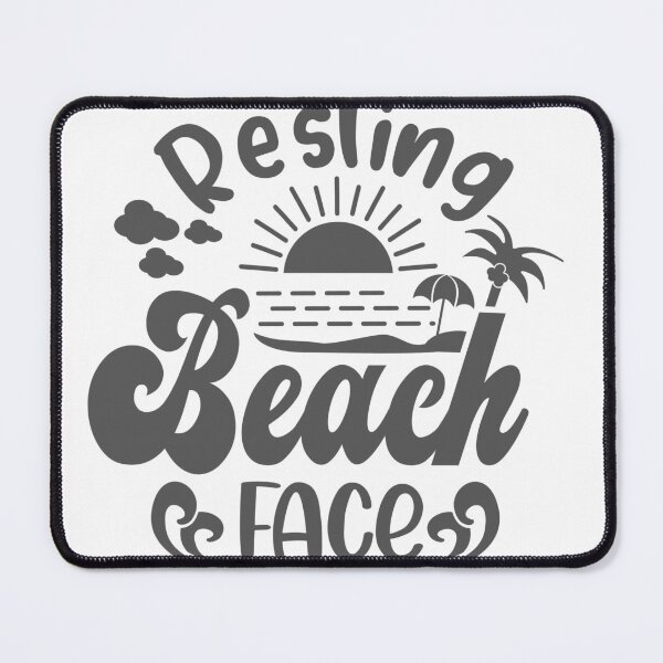 Item preview, Resting Beach Face Funny Quote Art designed and sold by Happyfreedom.