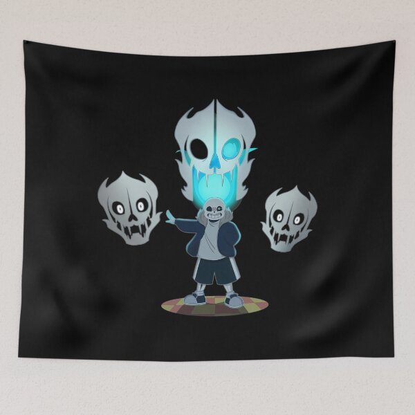 Item preview, Undertale - Sans And Gasterblaster  	 designed and sold by ekjklmfqpq69.