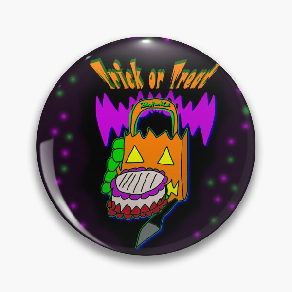 Item preview, Glowing Trick or Treat designed and sold by BluePhoenixCat.
