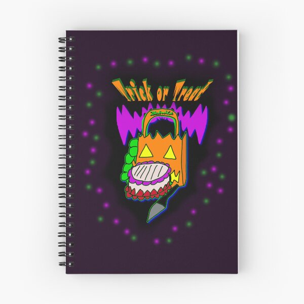 Item preview, Glowing Trick or Treat designed and sold by BluePhoenixCat.