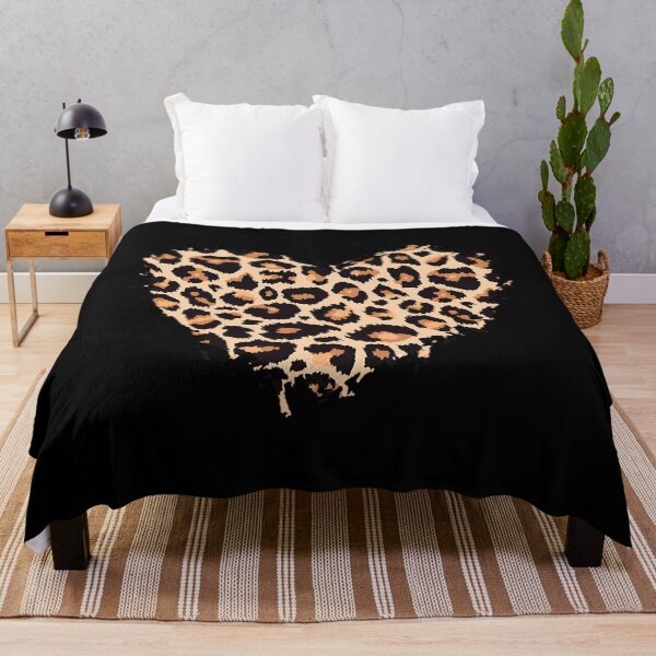 Item preview, Cheetah Leopard Heart animal Print designed and sold by skkpkopi38.